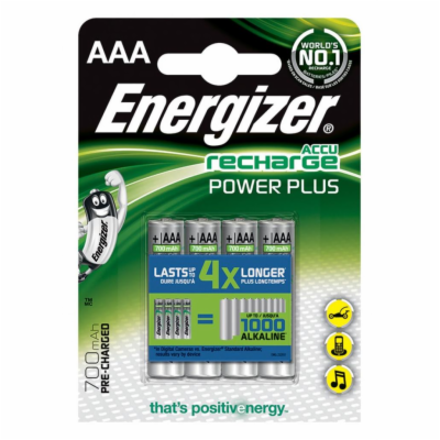 Energizer Rech Power Plus AAA 700 FSB4 precharged