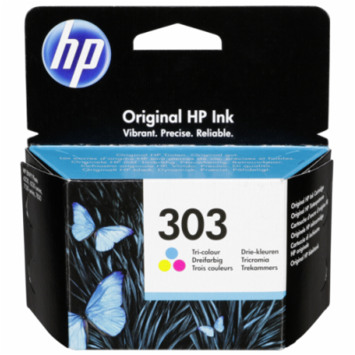 HP T6N01A - originální HP 303 Tri-color originální Ink Ca...