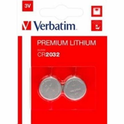 VERBATIM Lithium baterie CR2032 3V 4ks v balení