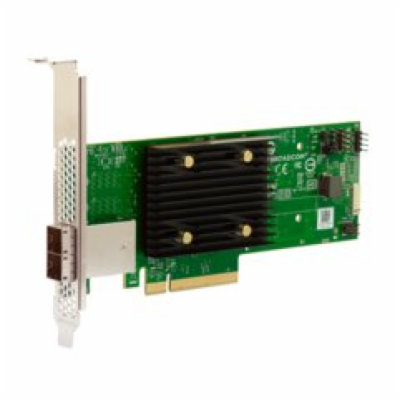 Broadcom LSI HBA 9500-8e, 12Gb/s, NVMe/SAS/SATA, 2x SFF-8...