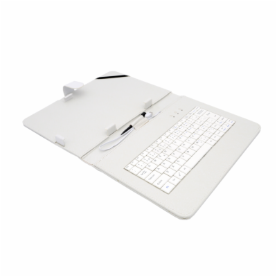 AIREN AiTab Leather Case 4 with USB Keyboard 10" WHITE (C...