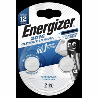 Energizer Ultimate Lithium - CR2016 2pack