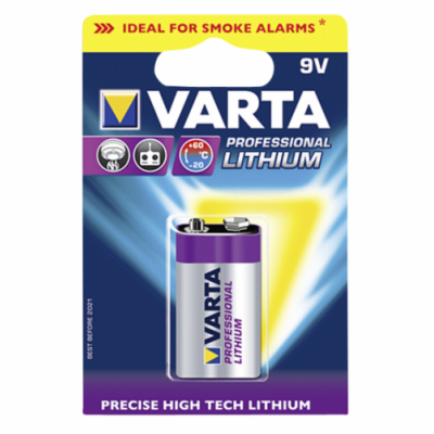 Baterie Varta 6122, 9V lithium Blistr(1)