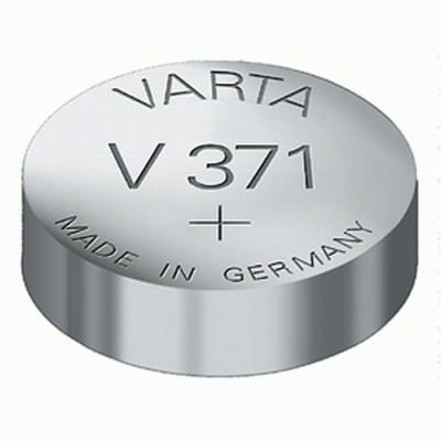 Baterie Varta 371 hodin.