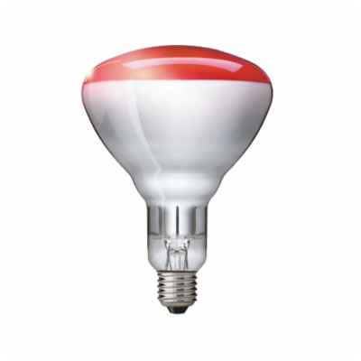 Žárovka PHILIPS BR125 IR 150W E27 Red