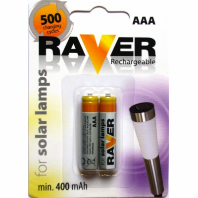 RAVER AAA 400 mAh 1332112040 Raver baterie nabíjecí HR03 ...