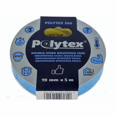 Anticor Polytex 560 19 mm x 5 m Páska lepící pěnová obous...