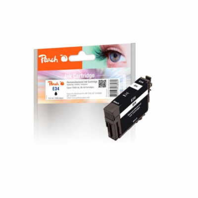 PEACH kompatibilní cartridge Epson T3461, No 34, Black, 6...