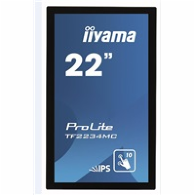 22" iiyama TF2234MC-B7AGB: IPS, FullHD, capacitive, 10P, ...