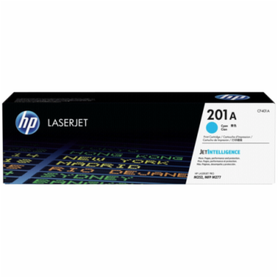 HP Toner č.201A LaserJet azurovy