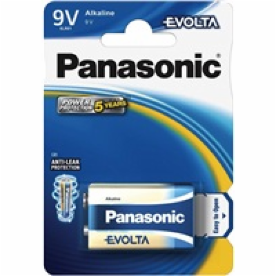 PANASONIC Alkalické baterie EVOLTA Platinum 6LR61EGE/1BP ...