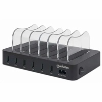 Manhattan USB nabíjecí stanice, 6-Port USB Charging Stati...