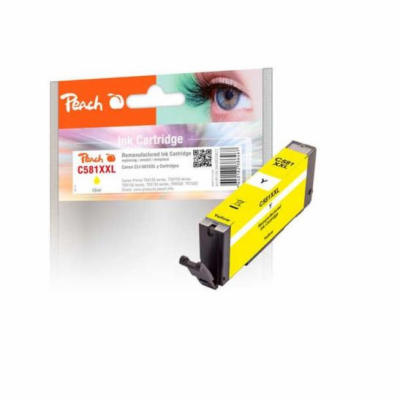 PEACH kompatibilní cartridge Canon CLI-581 XXL, yellow, 1...