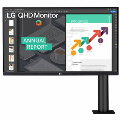 LG monitor IPS 27QN880 27" / 2560x1440 / 350cd/m2 / 5ms /...