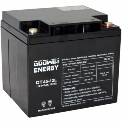 Goowei Energy OTL45-12 45Ah 12V Pb záložní akumulátor VRL...