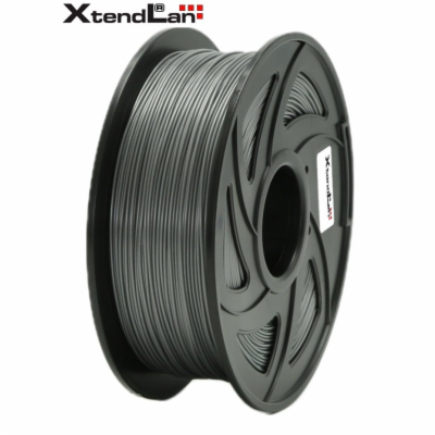 XtendLAN PLA filament 1,75mm šedý 1kg