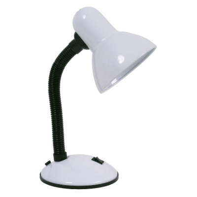 ECOLITE kancelářská stolní lampa BOND, L077-BI (bílá)