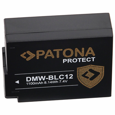 PATONA baterie pro foto Panasonic DMW-BLC12 E 1100mAh Li-...