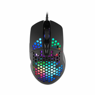 C-TECH herní myš Scarab, 7200 DPI, RGB podsvícení, USB