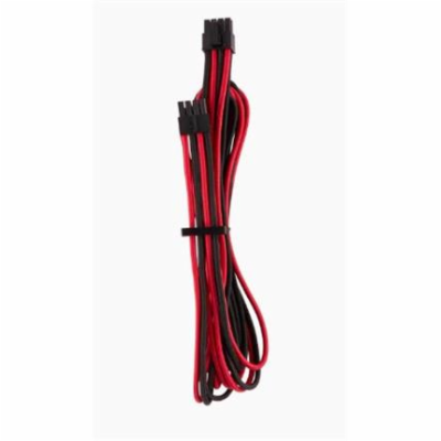 Corsair Premium Sleeved EPS12V ATX12V kabel (Gen 4) červe...