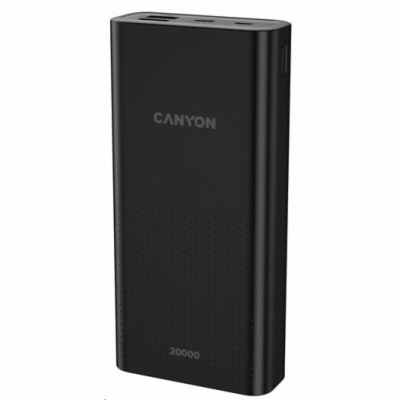 CANYON powerbanka PB-2001, 20000mAh Li-poly, Input 5V/2A ...