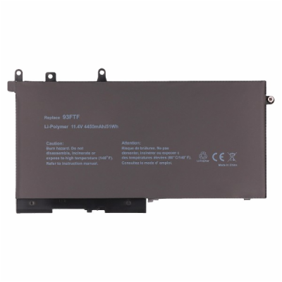 2-Power Dell Latitude E5480 Baterie do Laptopu ( 93FTF D4...