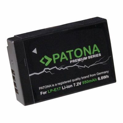 PATONA baterie pro foto Canon LP-E17 1100mAh Li-Ion Premium