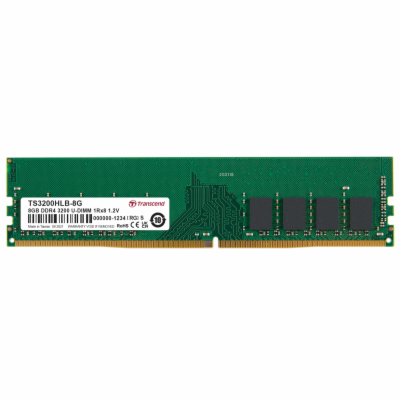 Transcend TS3200HLB-8G DIMM DDR4 8GB 3200MHz TRANSCEND 1R...