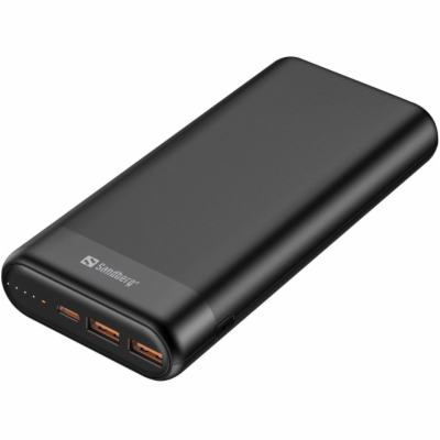 Sandberg 420-62 Sandberg Powerbank 20000mAh, USB-C PD 65W...