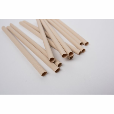 EURO STRAWS - Přírodní bambusové brčko Shakey 8x230mm, 16...