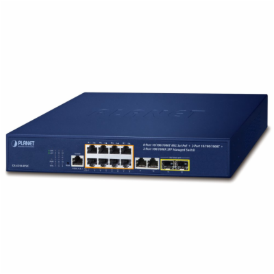 Planet GS-4210-8P2C L2 switch, 10x1Gb, 2x1Gb SFP, 8x PoE ...