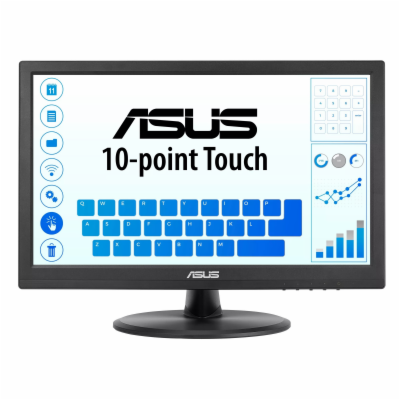 ASUS LCD dotekový 15.6" VT168HR Touch 1366x768 220cd lesk...