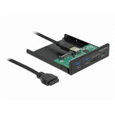 Delock 3.5” USB 3.2 Gen 1 přední panel 1 x USB Type-C™ + ...