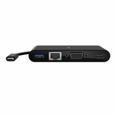 Belkin USB-C multimediální adaptér na HDMI, VGA, RJ45, US...