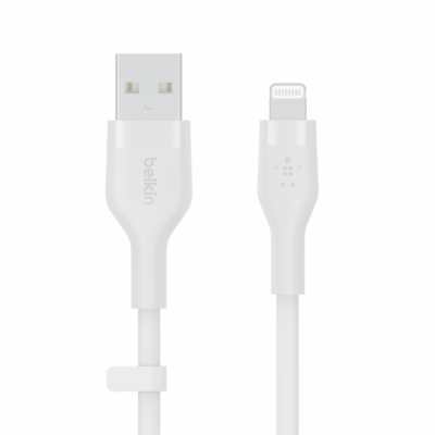 Belkin Lightning kabel, 1m, bílý - Flex