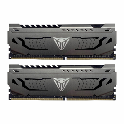 Patriot Viper Steel/DDR4/8GB/3200MHz/CL16/2x4GB/Grey