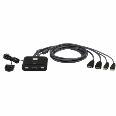 ATEN 2-port HDMI KVM USB mini