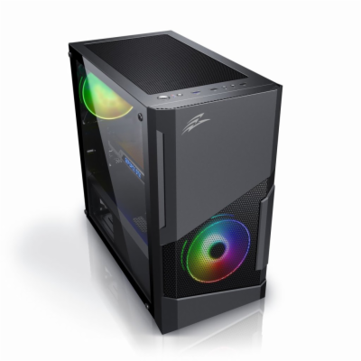 Evolveo M5 CAEM5 EVOLVEO M5, case mATX, průhledná bočnice...