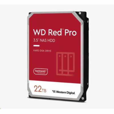 WD RED Pro NAS WD221KFGX 22TB SATAIII/600 512MB cache, 26...