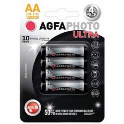 AgfaPhoto Ultra alkalická batéria 1.5V, LR06/AA, blister ...