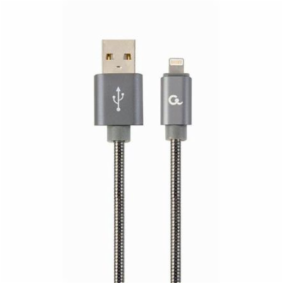 Gembird CC-USB2S-AMLM-1M-BG Gembird kábel nabíjací Lightn...