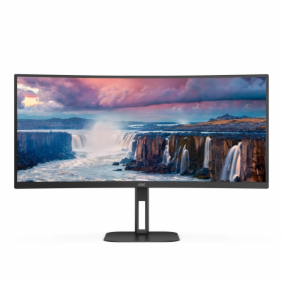 AOC/CU34V5C/34"/VA/3440x1440/100Hz/1ms/Black/3R