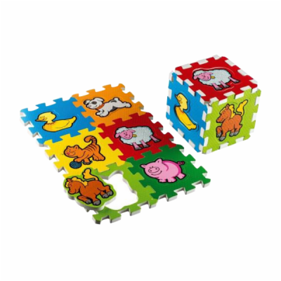 Dětské puzzle TEDDIES Moje první zvířátka 6ks