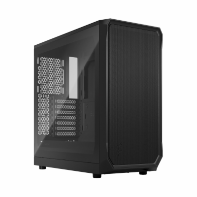 Fractal Design Focus 2 Black TG Clear Tint/Midi Tower/Tra...