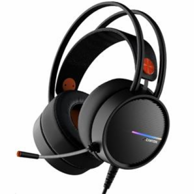 CANYON Herní headset Interceptor GH-8A, LED, PC/PS4/Xbox ...