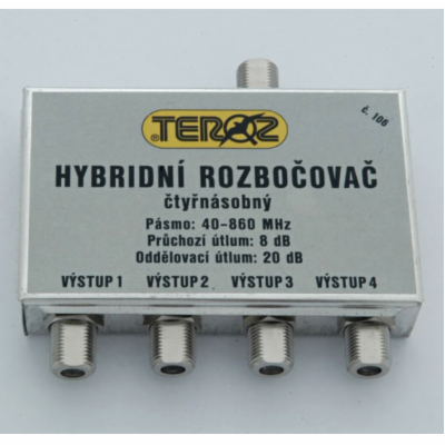 Teroz anténní rozbočovač T106XP