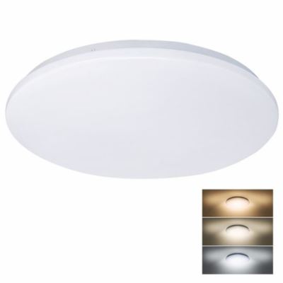 Solight LED stropní světlo Plain, 3CCT, 36W, 2520lm, 3000...