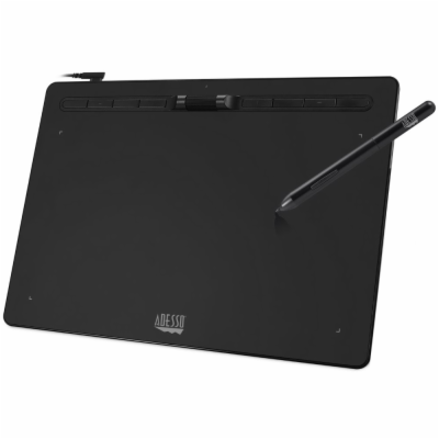 Adesso CYBERTABLET K12/ grafický tablet 12” x 7”/ 8192 ur...