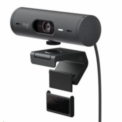 Logitech Webcam BRIO 500, Graphite