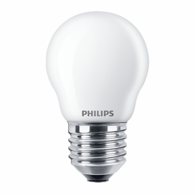 LED žárovka Philips E27 6,5W-60W 4000K 230V P45 FR G   P3...